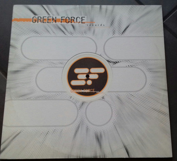 Image of Front Cover of 3125307E: 12" - DAVID CARRETTA, Dehumanized EP (Green Force; GEE 023, Italy 2002, Company Sleeve)   VG/VG
