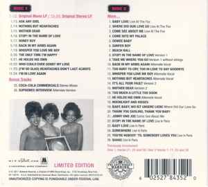 Image of Back Cover of 2xCD - VG+/VG+ - THE SUPREMES, More Hits By The Supremes (Motown; B0016210-02, US 2011, Quadruple Digipak), ,  - 3135189E