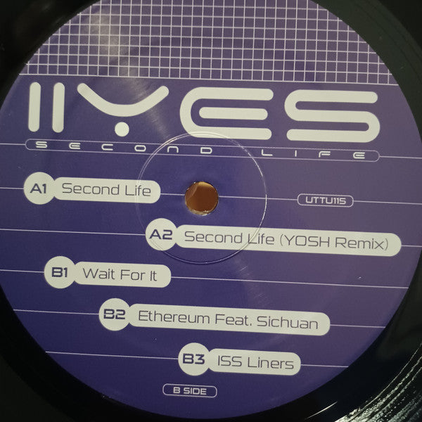 Image of Front Cover of 4725009E: 12" - ILYES, Second Life (Unknown To The Unknown; UTTU115, UK 2022)   /VG+