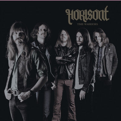 Image of Front Cover of 3245069S: LP - HORISONT, Time Warriors (Rise Above Records; RISELP169, UK 2013, Gatefold, No Poster, Clear Vinyl, Die Hard Edition Ltd to 100, NO Dogtags) a few edge creases  VG/VG+