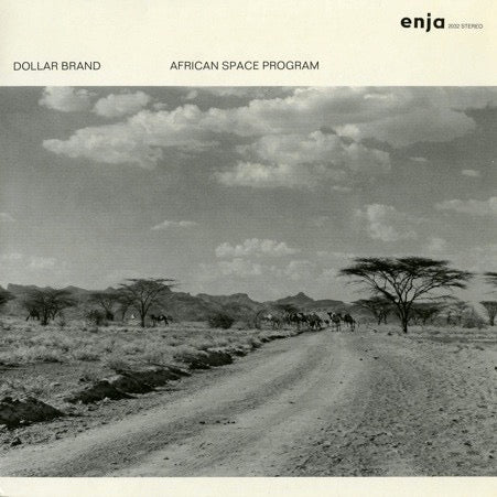 Image of Front Cover of LP - VG+/VG+ - DOLLAR BRAND, African Space Program (Enja Records; enja 2032, Germany 1974), ,  - 3826064E