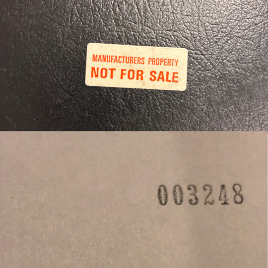 Image of Label Cover of 3225145E: 14xLP - QUEEN, The Complete Works - SIGNED BY ALL FOUR MEMBERS (EMI; QB 1, UK 1985, Manufacturers Property Not For Sale Sticker on Bottom of Box, Box Set, 2 Booklets, Poster - Queen Map of the World, Numbered. Complete Vision 33 1/3. Complete Vision Sleeve Clearly Signed by All Four Members of the Band. Numbered Edition. This box set is one of the 600 examples autographed by the band.) No 003248  VG+/VG+