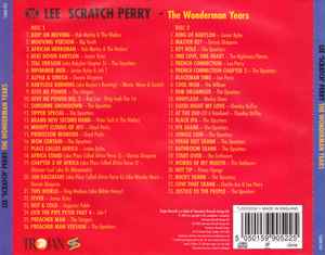 Image of Back Cover of 2xCD - EX/EX - LEE 'SCRATCH' PERRY, Wonderman Years (Trojan Records; TJDDD052, UK 2002), ,  - 3215571C