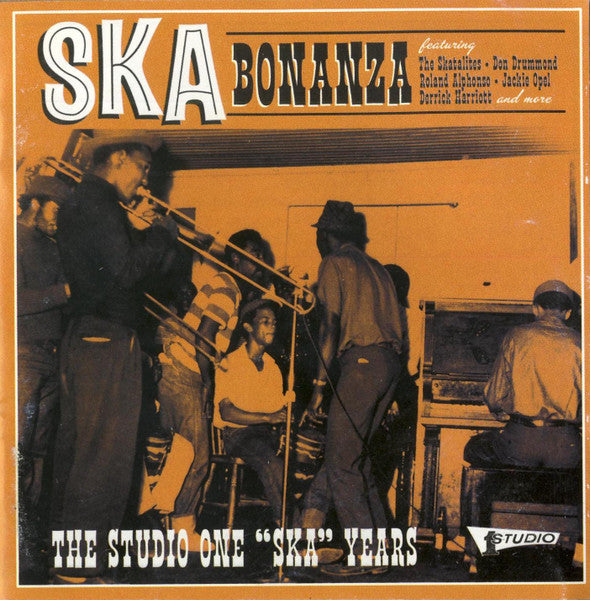 Image of Front Cover of 2xCD - VG+/VG - VARIOUS ARTISTS, Ska Bonanza: The Studio One "Ska" Years (Heartbeat Records; HEARTBEAT 11661-7805-2, US 2006, Card Slipcase with Jewel Case inside), ,  - 2916240C