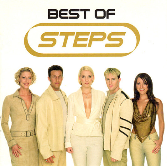 Image of Front Cover of 3215618C: CD - STEPS, Best Of Steps (Ebul; 01241-41807-2, US 2002, Jewel Case, Booklet) Clean copy, Hype stickered case  VG+/EX