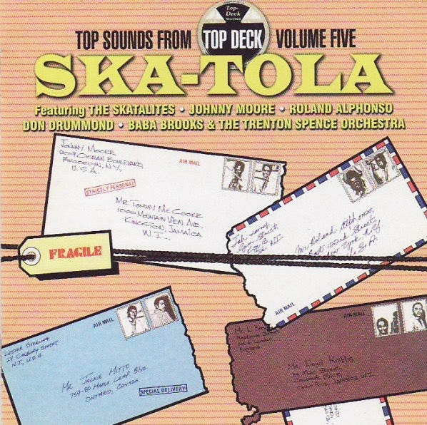 Image of Front Cover of CD - VG+/VG+ - VARIOUS, Ska-Tola: Top Sounds From Top Deck Volume Five (Westside; WESM 522, UK 1998, Jewel Case, Booklet), ,  - 3215768C