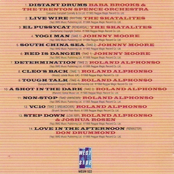 Image of Back Cover of CD - VG+/VG+ - VARIOUS, Ska-Tola: Top Sounds From Top Deck Volume Five (Westside; WESM 522, UK 1998, Jewel Case, Booklet), ,  - 3215768C