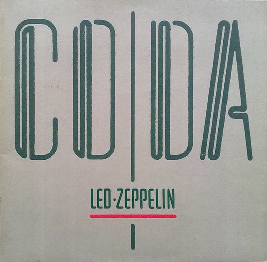 Image of Front Cover of 4915350C: LP - LED ZEPPELIN, Coda (Swan Song; 79.0051-1, Europe 1982, Embossed Textured Gatefold Sleeve, Textured Inner)   VG/VG+