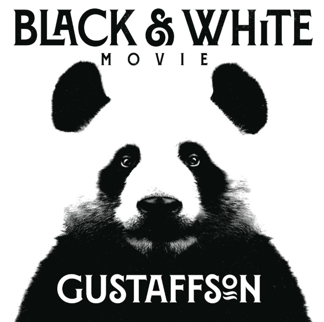 Image of Front Cover of LP - EX/VG+ - GUSTAFFSON, Black & White Movie (One Boat Records; OBR06LP, UK 2025, Inner, Black & White Vinyl), Opened Instore, Still In Stickered Shrinkwrap,  - 3245325S
