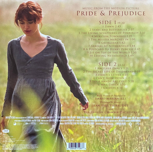 Image of Back Cover of LP - NEW/NEW - VARIOUS ARTISTS, Pride & Prejudice (Decca; 4871287, Europe 2025 Reissue, Inner, Black Vinyl), ,  - 0116248C