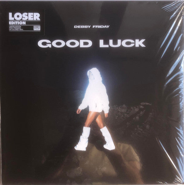 Image of Front Cover of LP - EX/EX - DEBBY FRIDAY, Good Luck (Sub Pop; SP 1533, Europe 2023, Inner, Silver Vinyl), Opened Instore, Still In Stickered Shrinkwrap,  - 3345030S
