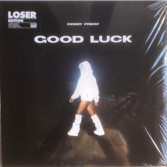 Image of Front Cover of LP - EX/EX - DEBBY FRIDAY, Good Luck (Sub Pop; SP 1533, Europe 2023, Inner, Silver Vinyl), Opened Instore, Still In Stickered Shrinkwrap,  - 3345030S