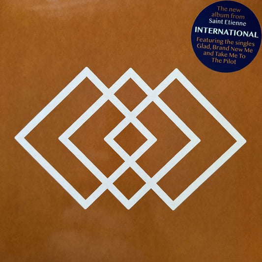 Image of Front Cover of LP - NEW/NEW - SAINT ETIENNE, International (Heavenly; HVNLP240C, UK 2025, Orange Vinyl), ,  - 5135041E