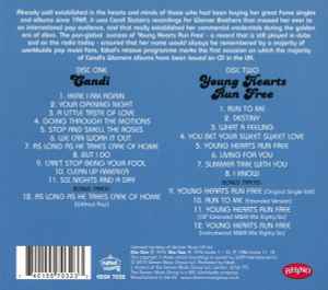 Image of Back Cover of 2xCD - VG+/VG+ - CANDI STATON, Candi + Young Hearts Run Free (Edsel Records; EDSK 7032, UK 2013, Jewel Case), ,  - 4236264E
