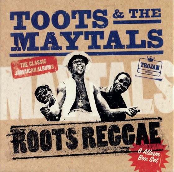 Image of Front Cover of 3335035E: 6xCD - TOOTS & THE MAYTALS, Roots Reggae - The Classic Jamaican Albums (Trojan Records; TBOXCD284, UK & Europe 2005, Box Set, Insert)   VG+/VG+