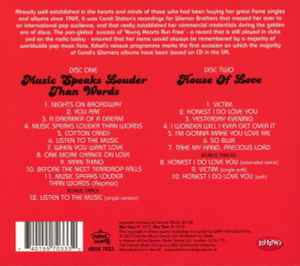 Image of Back Cover of 2xCD - VG+/EX - CANDI STATON, Music Speaks Louder Than Words + House Of Love (Edsel Records; EDSK 7033, UK 2013, Slipcase), ,  - 4236263E