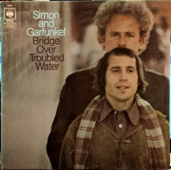 Image of Front Cover of LP - VG/G+ - SIMON AND GARFUNKEL, Bridge Over Troubled Water (CBS Sunburst; 63699, UK 1970), ,  - 2646058S