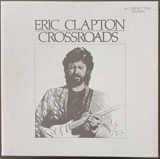 Image of Front Cover of 4xCD - VG/EX - ERIC CLAPTON, Crossroads (Polydor; 835 261-2, Europe 1988, Box Set, Booklet & Insert), ,  - 3315039C