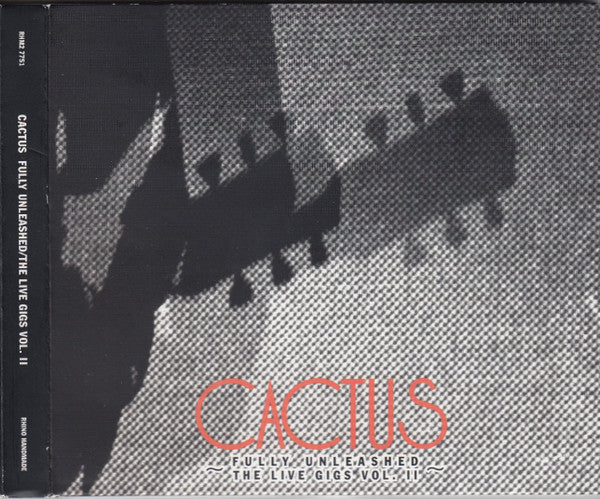 Image of Front Cover of 3335060E: CD - CACTUS, Fully Unleashed / The Live Gigs Vol. II (Rhino Handmade; RHM2 7751, US 2007)   VG+/VG