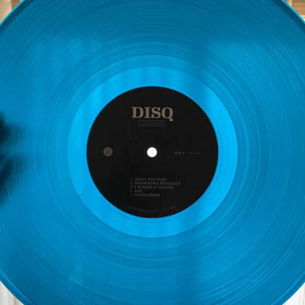 Image of Label Cover of LP - VG+/VG+ - DISQ, Collector (Saddle Creek; LBJ-299, US 2020, Inner, Blue Vinyl), ,  - 3345068S