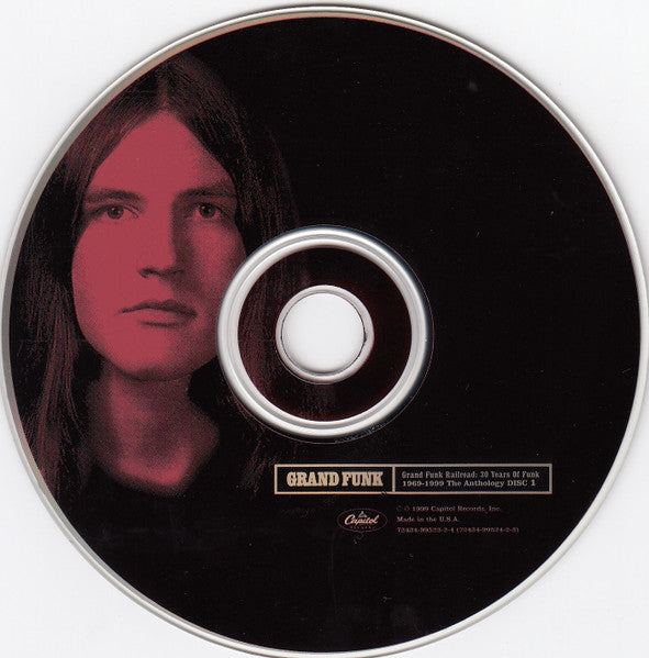 Image of Label Cover of 3xCD - VG+/EX - GRAND FUNK RAILROAD, Thirty Years Of Funk 1969-1999 The Anthology (Capitol Records; 72434-99523-2-4, US 1999, Quad Digipak in Slipcase), ,  - 3315088C