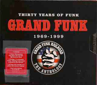 Image of Front Cover of 3xCD - VG+/EX - GRAND FUNK RAILROAD, Thirty Years Of Funk 1969-1999 The Anthology (Capitol Records; 72434-99523-2-4, US 1999, Quad Digipak in Slipcase), ,  - 3315088C