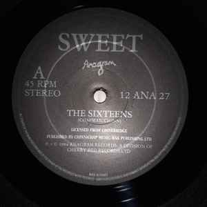 Image of Label Cover of LP - VG+/EX - SWEET, The Sixteens / Action (Anagram Records; 12 ANA 27, UK 1984, Picture Sleeve), ,  - 3315058C