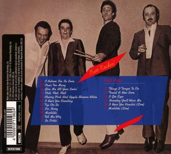 Image of Back Cover of CD - VG+/VG+ - THE FABULOUS THUNDERBIRDS, Butt Rockin' (Repertoire Records; REPUK 1196, UK 2013, Digipak, Booklet), ,  - 3335073E
