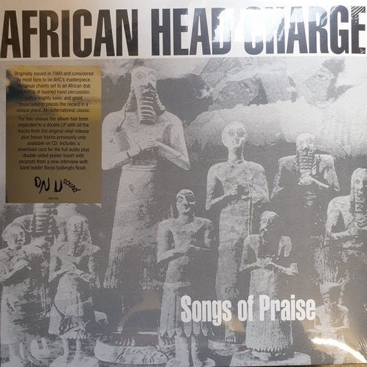 Image of Front Cover of 3235171E: 2xLP - AFRICAN HEAD CHARGE, Songs Of Praise (On-U Sound; ONULP50, UK 2020 Reissue)   NEW/NEW