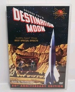 Image of Front Cover of 3335081E: DVD - GEORGE PAL, Destination Moon (Image Entertainment; ID8754CODVD, US , Region 1 US)   EX/EX