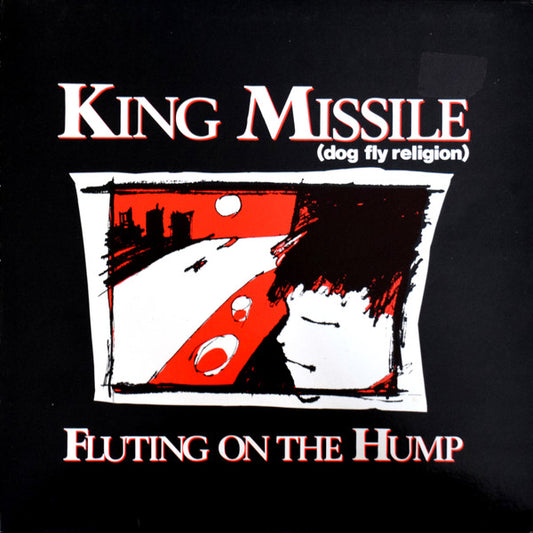 Image of Front Cover of 3325240E: Mini LP - KING MISSILE (DOG FLY RELIGION), Fluting On The Hump (Shimmy Disc ; SHIMMY-00003, US 1987, Insert) Ring Wear, Foxing To Insert  VG/EX