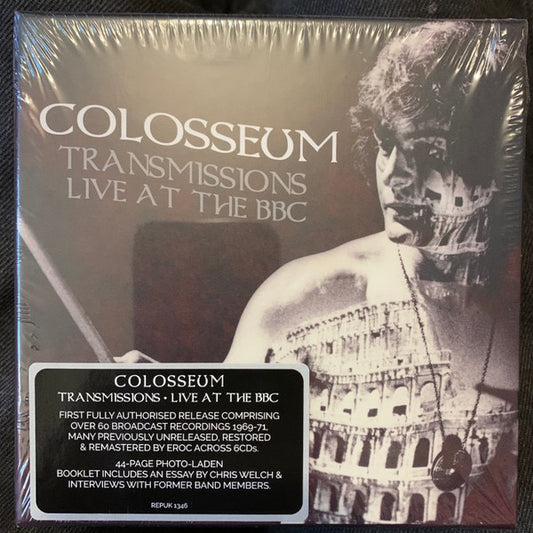 Image of Front Cover of 6xCD - EX/M - COLOSSEUM, Transmissions Live At The BBC (Repertoire Records; REPUK1346, UK 2020, Box Set), Still SEALED In Stickered Shrinkwrap,  - 3315191C