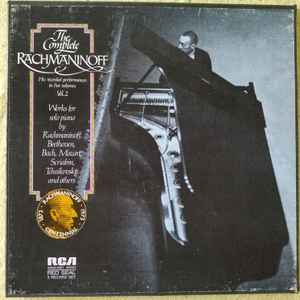 Image of Front Cover of 3xLP - VG+/VG+ - SERGEI RACHMANINOFF, The Complete Rachmaninoff Vol 2 - His Recorded Performances (RCA Victrola; AVM3 0261, Netherlands 1973, Box Set), ,  - 3325067E
