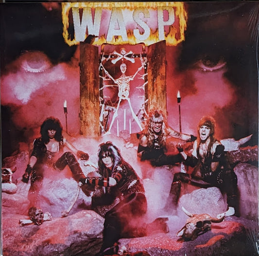 Image of Front Cover of 3325271E: LP - W.A.S.P., W.A.S.P. (Madfish; SMALP966, Germany 2013 Reissue, Inner, Pink transparent)   VG/VG+