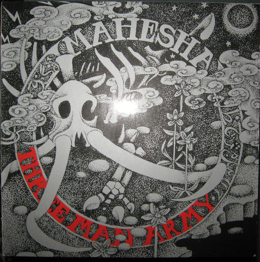 Image of Front Cover of LP - VG+/VG+ - THREE MAN ARMY, Mahesha (Repertoire; RR 2057 LH, Germany 1990 Reissue, Red Vinyl), ,  - 0946347S