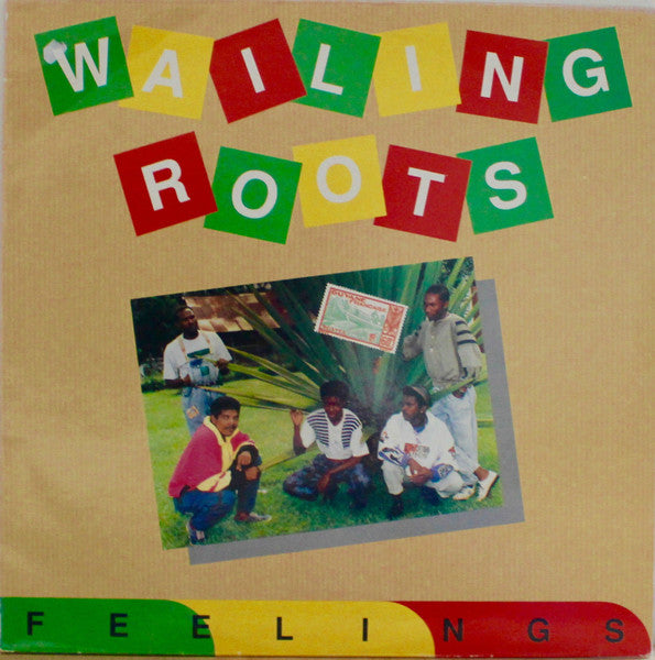 Image of Front Cover of LP - VG/G+ - WAILING ROOTS, Feelings (Not On Label; PAI 001, French Guiana 1991, Inner), Marks and scuffs, mottling; plays above grade.,  - 3315367C