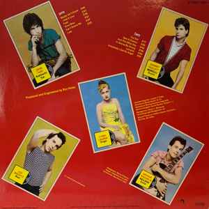 Image of Back Cover of 3345237S: LP - BLUE ANGEL, Blue Angel (Polydor; 2391 486, Germany 1980, Inner, First band of Cyndi Lauper) Light edge wear, corner crease  VG/VG+