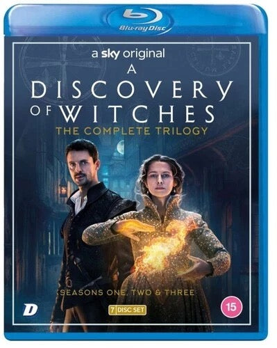 Image of Front Cover of 7xBlu-Ray - VG+/VG+ - VARIOUS, A Discovery of Witches: Seasons 1-3 (Dazzler; DAZB0658, UK , Box Set), ,  - 3335233E
