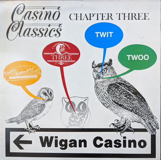 Image of Front Cover of 3315463C: LP - VARIOUS, Casino Classics Chapter Three (Casino Classics; CCLP 21103, UK 1980s) Sleeve scuffed and lightly stained  VG/VG+