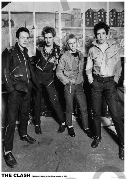 Image of Front Cover of 3315512C: Accessories - THE CLASH, Poster (84.1cm x 59.4cm; ART065, UK )   NEW/NEW