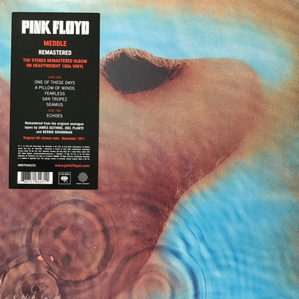 Image of Front Cover of LP - NEW/NEW - PINK FLOYD, Meddle (Columbia; 88875184231, Worldwide 2025 Reissue, Gatefold, 180 Gram Vinyl), ,  - 1536308E