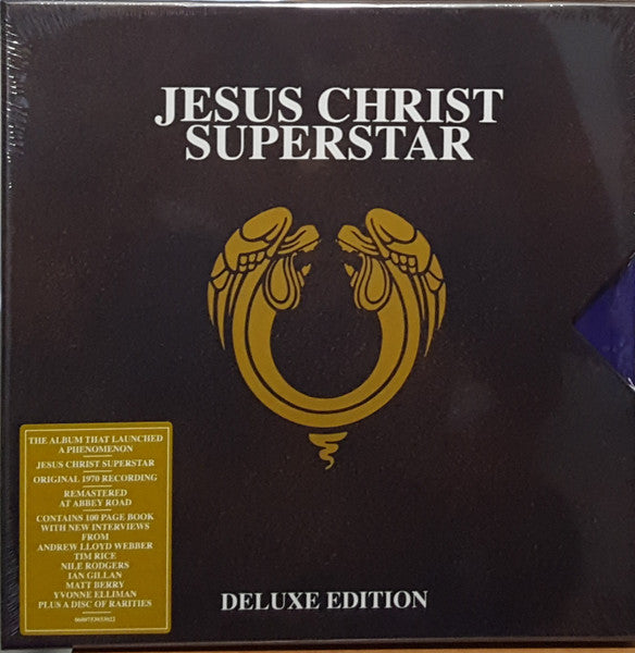 Image of Front Cover of 3455004S: 2xCD - ANDREW LLOYD WEBBER AND TIM RICE, Jesus Christ Superstar (Decca Broadway; 0600753933022, Europe 2021, Box Set)   EX/M