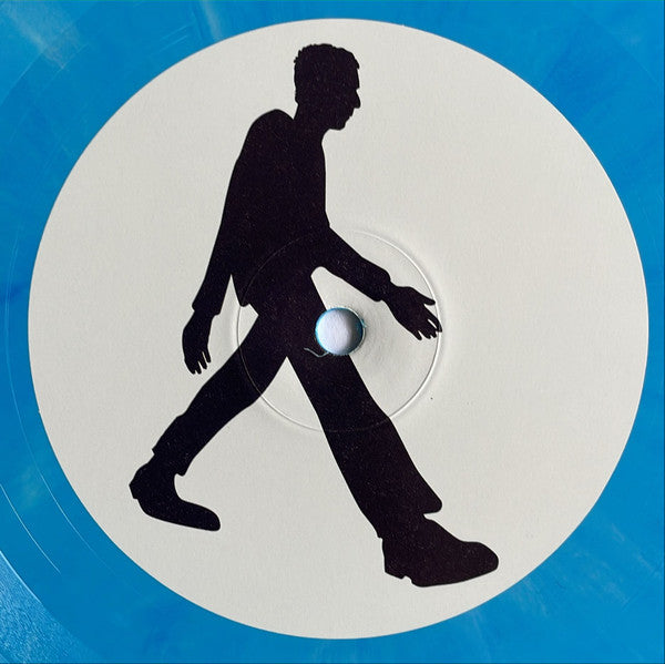 Image of Label Cover of 3735076E: LP - BAXTER DURY, Allbarone (Heavenly; HVNLP235C, Europe 2025, Inner, Venetian Marble Blue Vinyl)   NEW/NEW