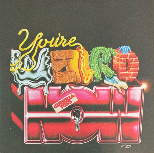 Image of Front Cover of 3755014S: LP - GUERILLA TOSS, Youre Weird Now (Sub Pop; SP1645X, Europe 2025, Inner, Loser Edition Light Blue Vinyl)   NEW/NEW