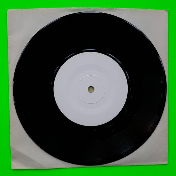 Image of Back Cover of 3455014S: 7" - THE DAMNED, Love Song/ Burglar (Dodgy Demo Co; SGS 105, UK 1978, Promo, Brown Print / White Labels) Strong VG  /VG