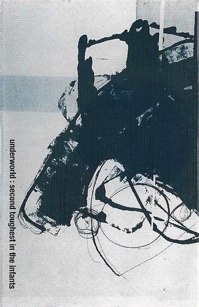 Image of Front Cover of 3415014C: Cassette - UNDERWORLD, Second Toughest In The Infants (Junior Boy's Own; jbomc4, UK 1996)   VG+/VG+