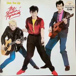 Image of Front Cover of LP - VG/EX - THE SHAKIN' PYRAMIDS, Skin 'Em Up (Virgin; V2199, UK 1981, Hype Stickered Sleeve), ,  - 3415094C