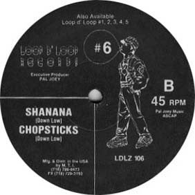 Image of Back Cover of 12" - /VG - PAL JOEY, # 6 (Loop D' Loop ; LDLZ 106, US 1992), Light, superficial marks that do no affect play, A1		Gettin' Hot (Down Low)B1		Shanana (Down Low)B2		Chopsticks (Down Low) - 2346348S
