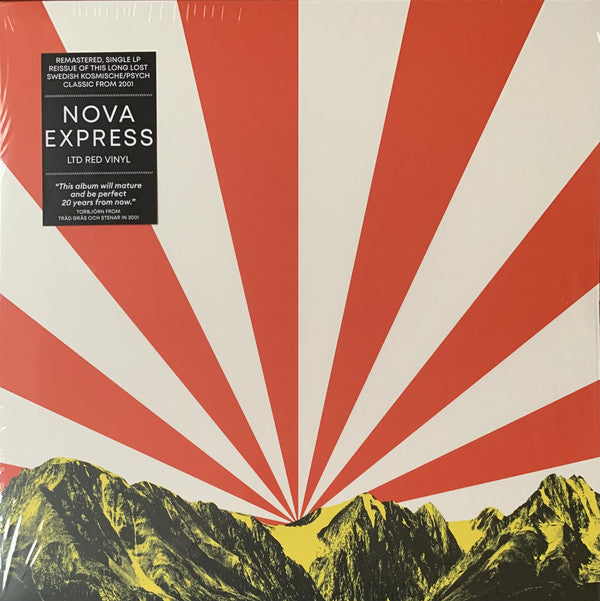 Image of Front Cover of 3445129S: LP - NOVA EXPRESS, Twenty One (Rocket Recordings ; Launch244, UK 2021 Reissue)   EX/EX