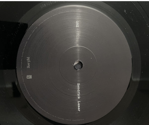 Image of Label Cover of LP - VG+/VG+ - KENDRICK LAMAR, GNX (pgLang; 7568675, Europe 2025 Reissue, Inner), Missing B-side label, still in opened shrinkwrap,  - 3146312S